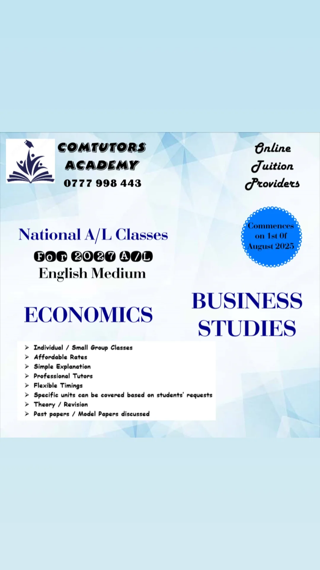 Comtutors Academy