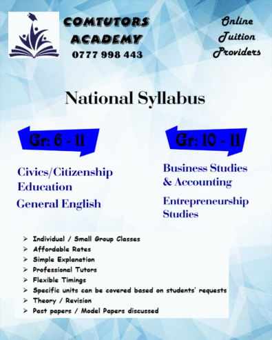 Comtutors Academy